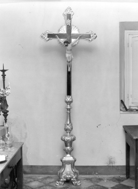 croce d'altare - ambito garfagnino (secc. XVIII/ XIX)