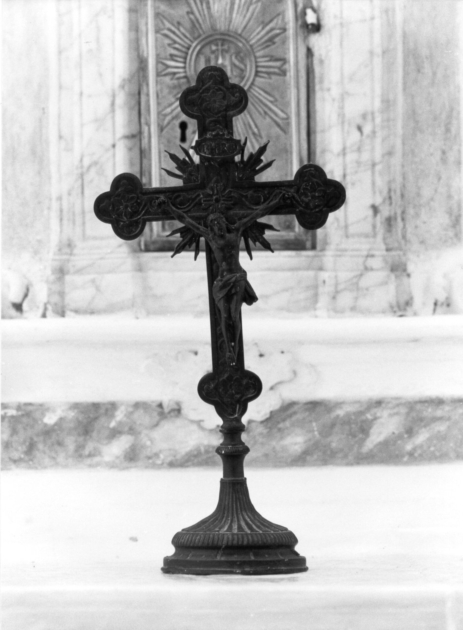 croce da tavolo - ambito lucchese (sec. XVIII)