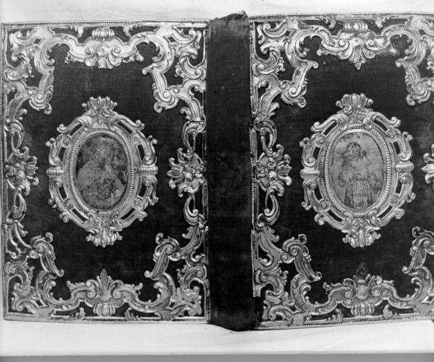 coperta di libro liturgico - bottega veneziana (sec. XVIII)