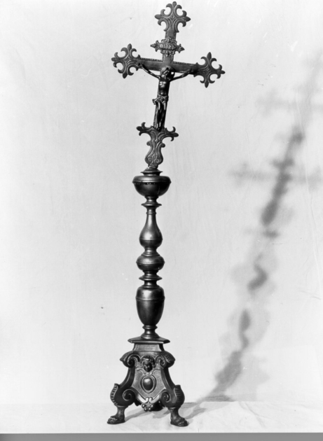 croce - bottega toscana (sec. XVIII)