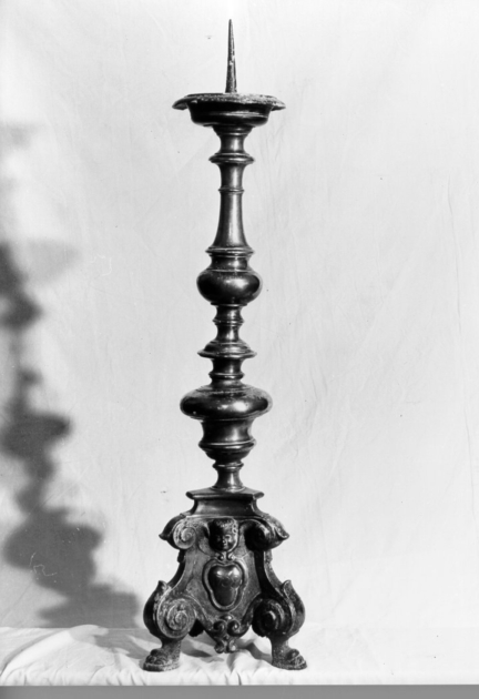 candeliere, serie - bottega toscana (sec. XVIII)