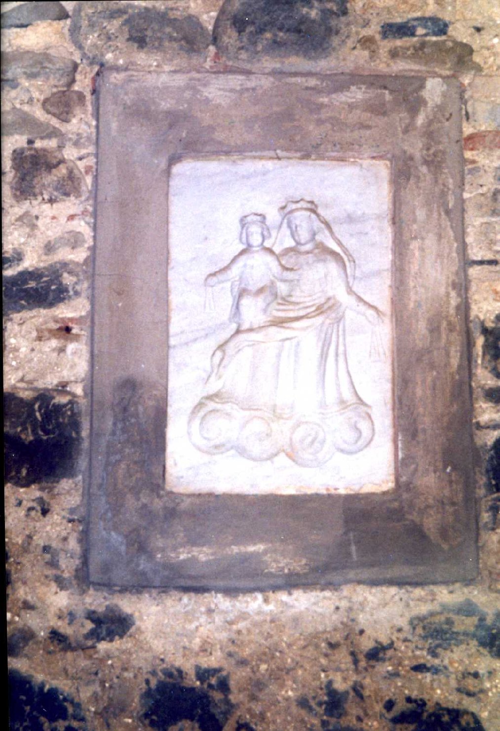 Madonna del Carmelo (rilievo, opera isolata) - bottega lucchese (metà sec. XIX)