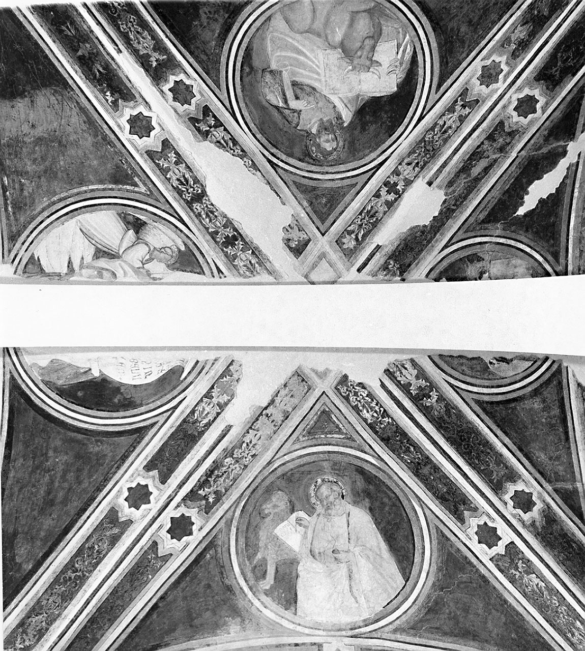 QUATTRO EVANGELISTI (dipinto) - ambito toscano (fine sec. XIV)