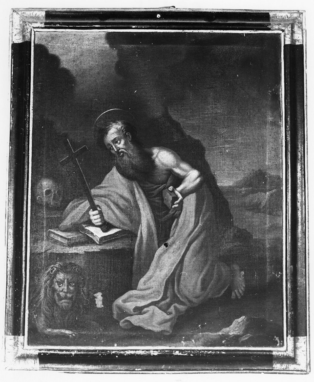 SAN GIROLAMO (dipinto) - ambito toscano (sec. XVIII)
