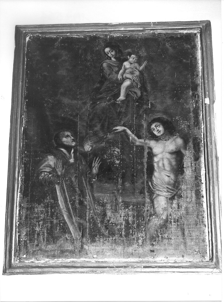 Madonna con Bambino e Santi (dipinto) - ambito toscano (inizio sec. XVII)