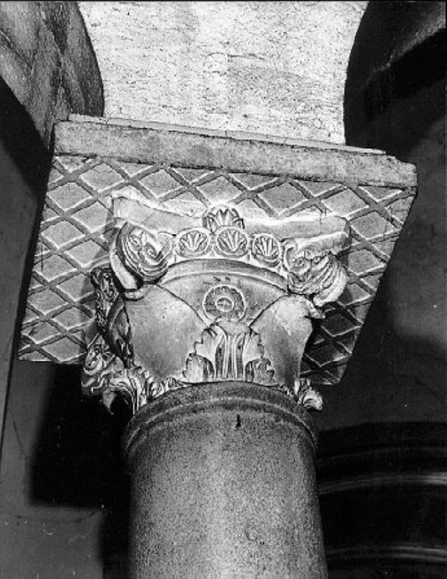 capitello composito - ambito pisano (prima metà sec. XII)