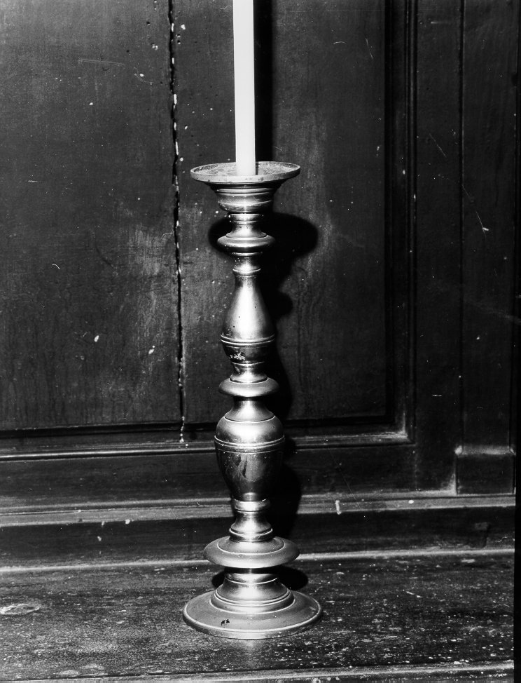 candeliere - manifattura toscana (sec. XIX)