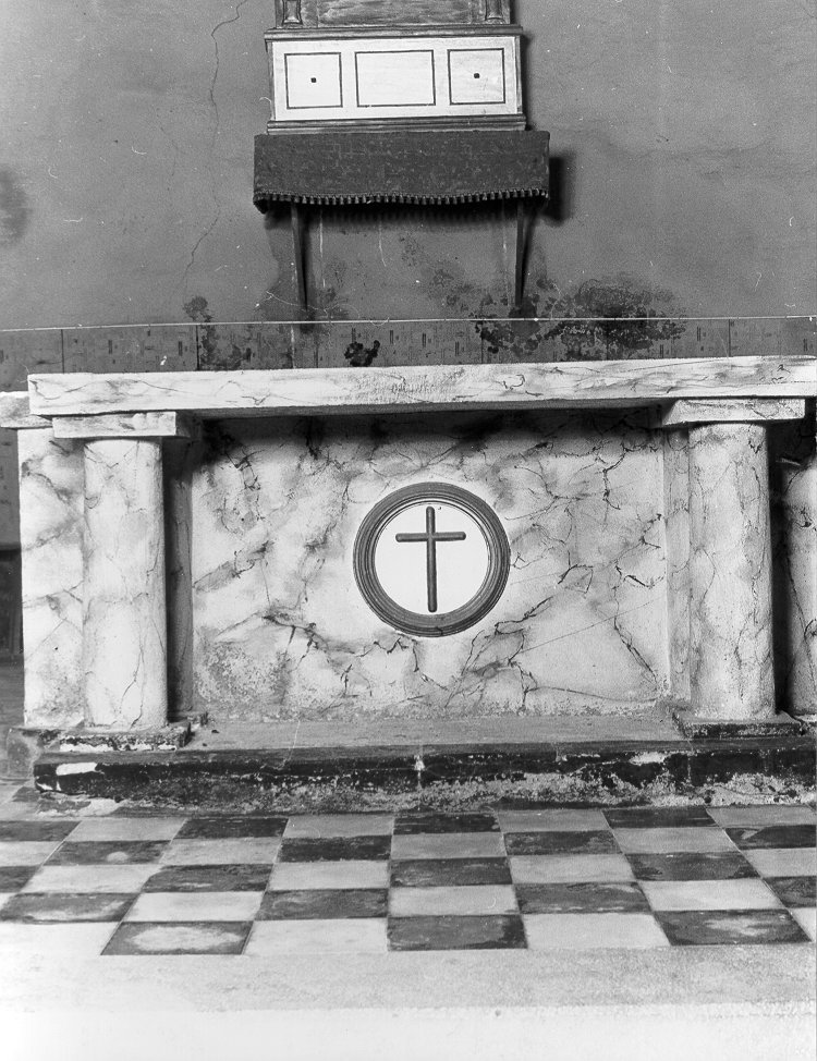 altare maggiore - bottega toscana (prima metà sec. XIX)