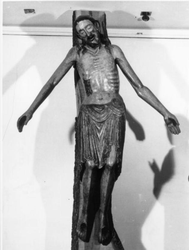 CRISTO DEPOSTO DALLA CROCE (statua) - bottega italiana (seconda metà sec. XIII)