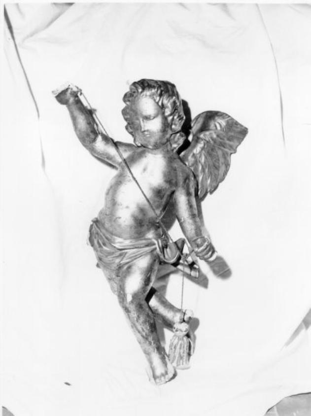 ANGELO REGGICORTINA (scultura, serie) - bottega toscana (seconda metà sec. XVII)