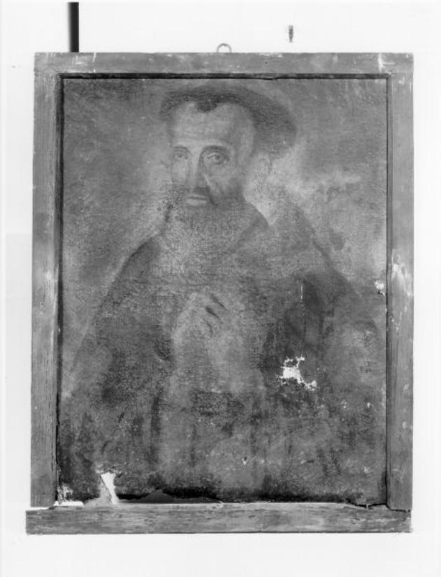 SANTO IN PREGHIERA (dipinto) - ambito italiano (fine sec. XVII)