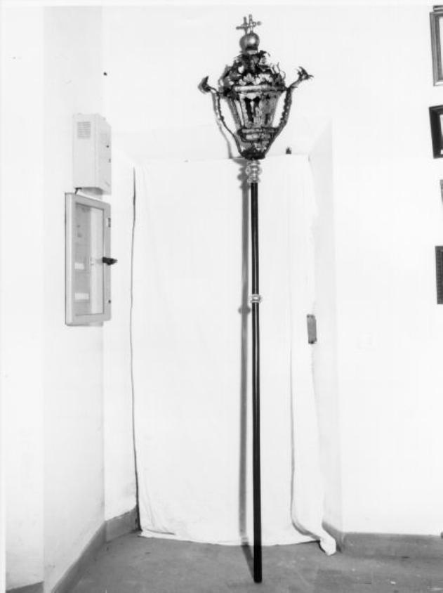 lanterna processionale, serie - bottega italiana (prima metà sec. XVIII)
