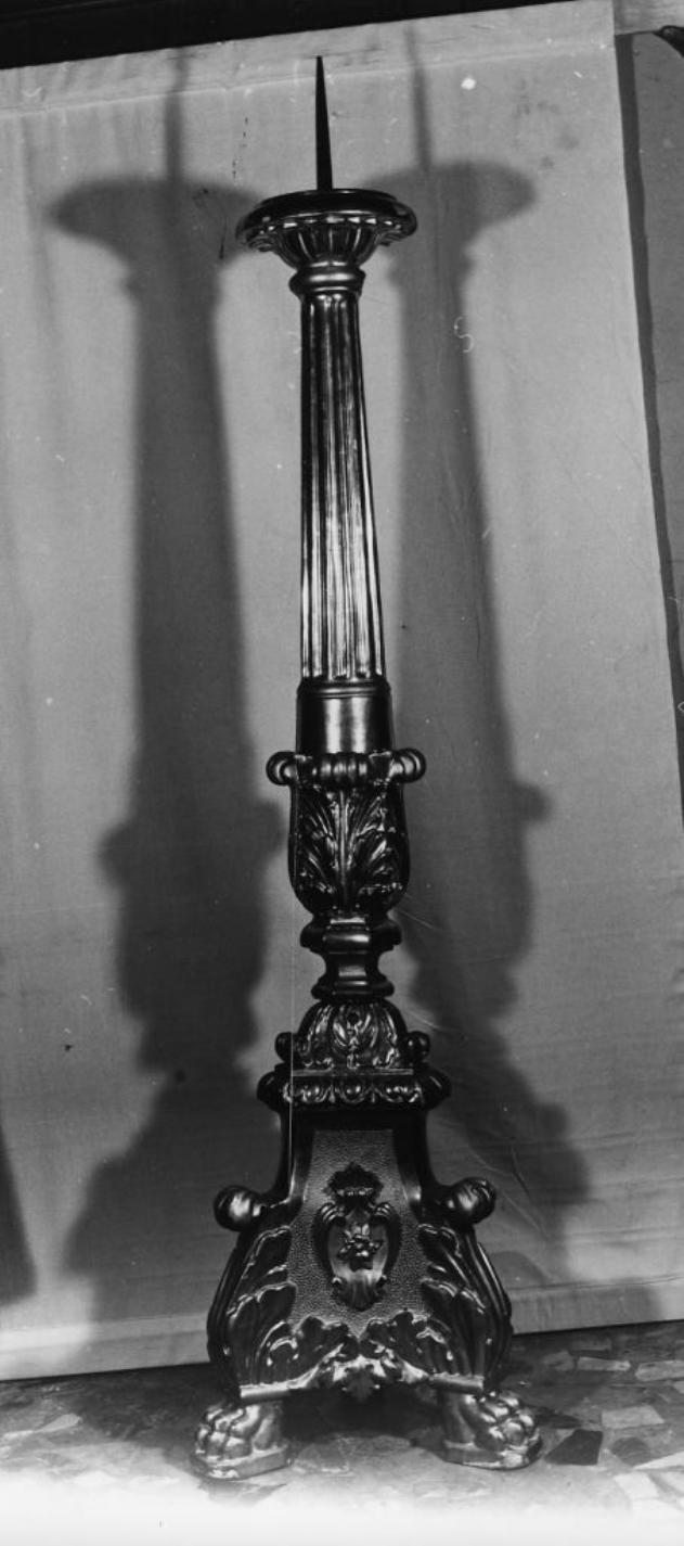 candeliere, serie - bottega pisana (sec. XIX)