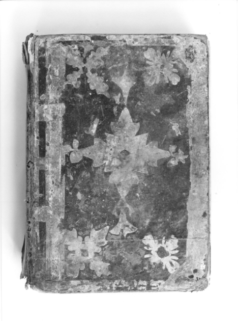 coperta di libro liturgico - bottega italiana (sec. XVIII)