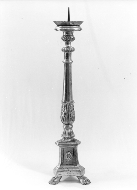 candeliere - bottega italiana (sec. XIX)