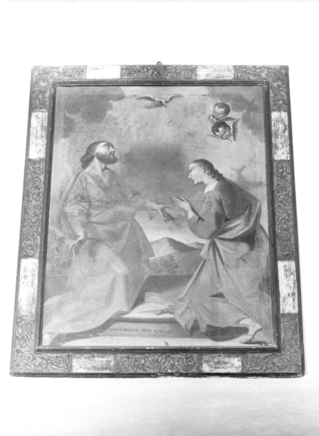 Santi (dipinto) di Pierotti Pietro (attribuito) (sec. XVIII)