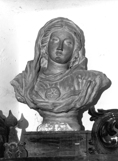 busto femminile/ busto maschile (busto, serie) - bottega italiana (sec. XVIII)