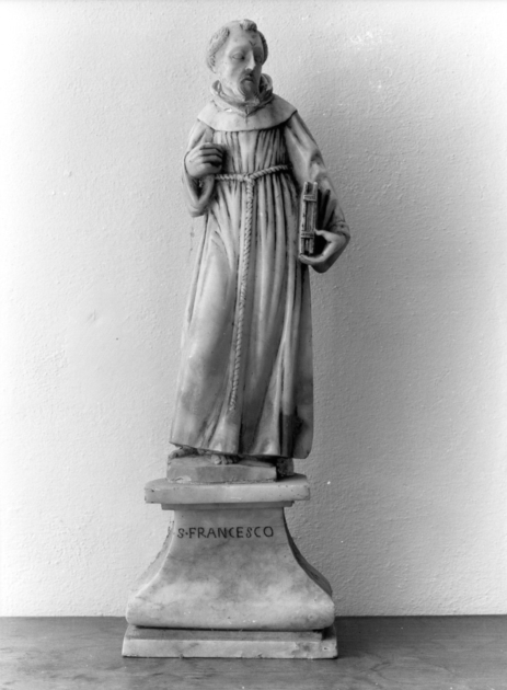 SAN FRANCESCO D'ASSISI (statua) - bottega toscana (seconda metà sec. XVI)