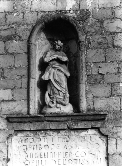 MADONNA IMMACOLATA (statua) - ambito garfagnino (fine/inizio secc. XVII/ XVIII)