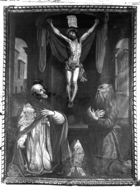 Cristo crocifisso (dipinto) - ambito toscano (sec. XVIII)
