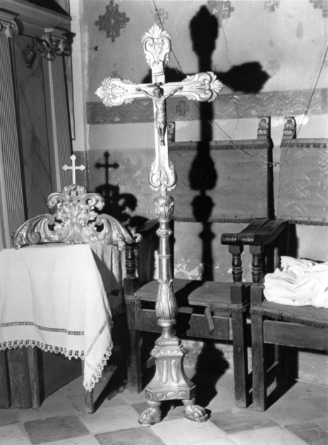 croce d'altare - bottega toscana (sec. XIX)