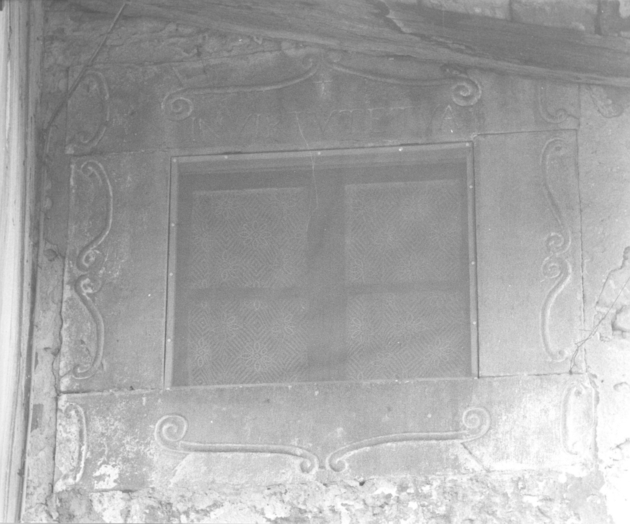 finestra - ambito garfagnino (sec. XVII)