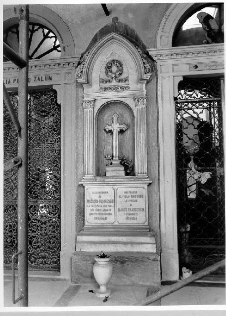 monumento funebre - bottega toscana (secc. XIX/ XX)