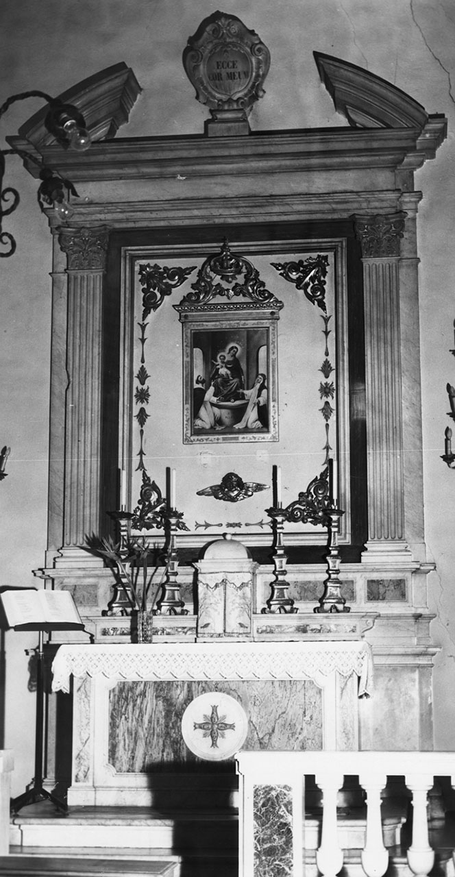 altare - bottega toscana (fine sec. XVIII)