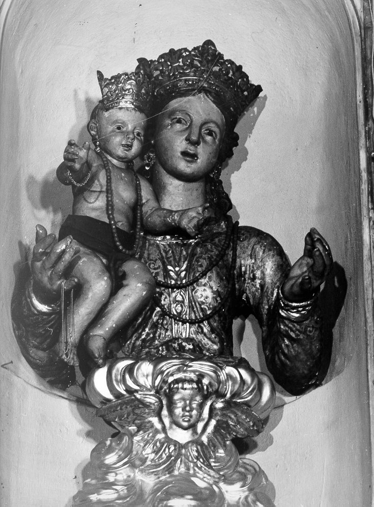 Madonna con Bambino (scultura) - bottega toscana (seconda metà sec. XVIII)