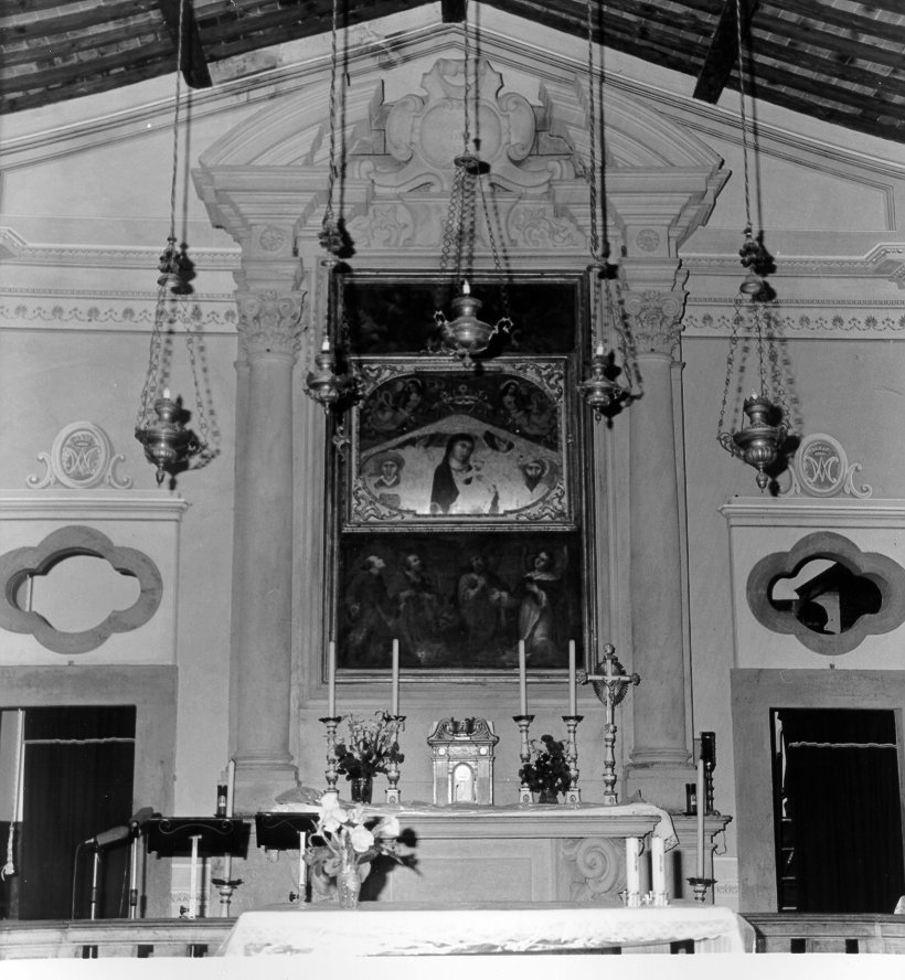 altare maggiore - ambito toscano (sec. XVIII)