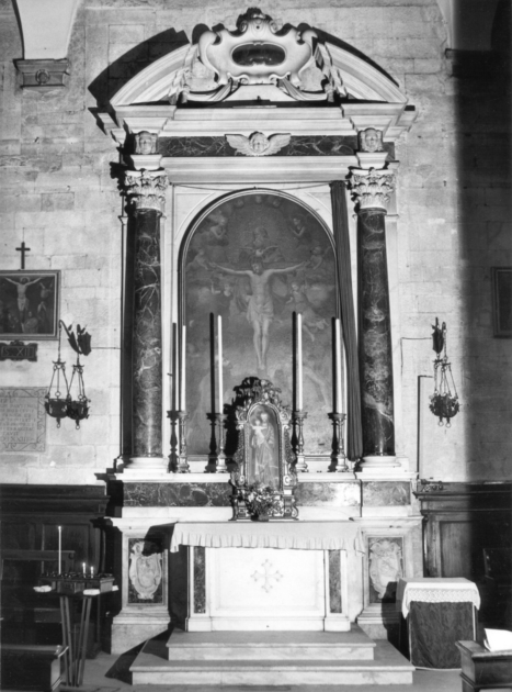 altare - bottega italiana (sec. XVI)