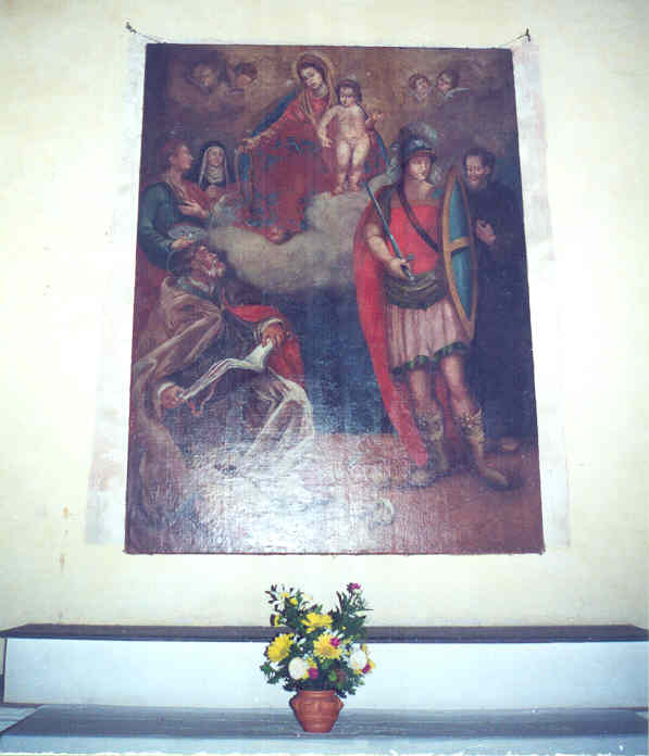 Madonna della Cintola (dipinto) - ambito senese (sec. XIX)