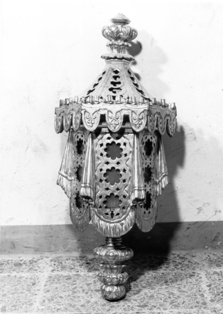 lanterna processionale, serie - ambito versiliese (sec. XIX)