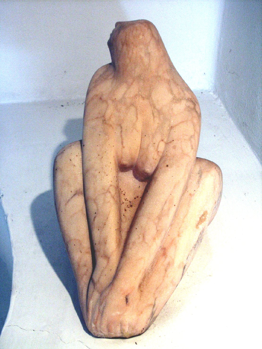 Pensieri, Figura femminile seduta (statua) di Vatteroni Felice (sec. XX)
