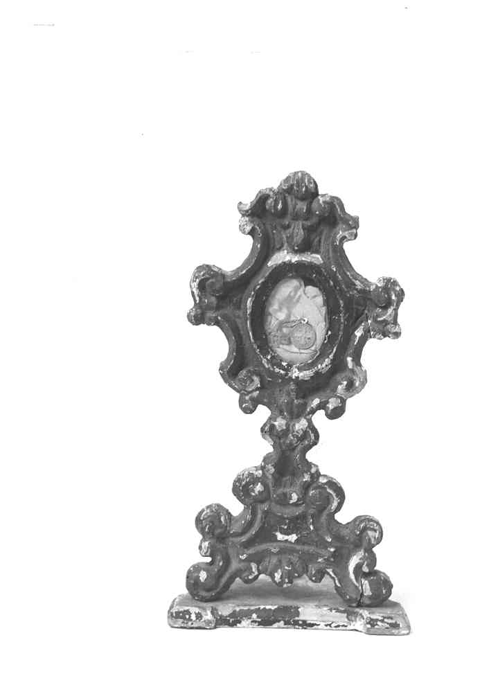reliquiario - manifattura toscana (prima metà sec. XVIII)