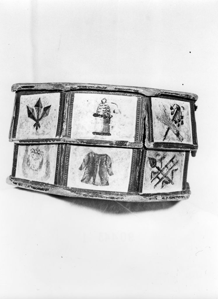scatola - bottega pisana (sec. XIX)