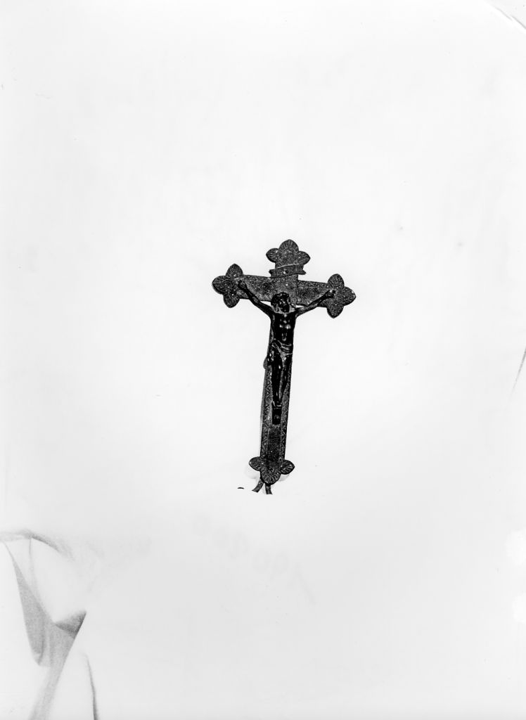 Cristo crocifisso (croce processionale) - bottega toscana (fine sec. XVII)
