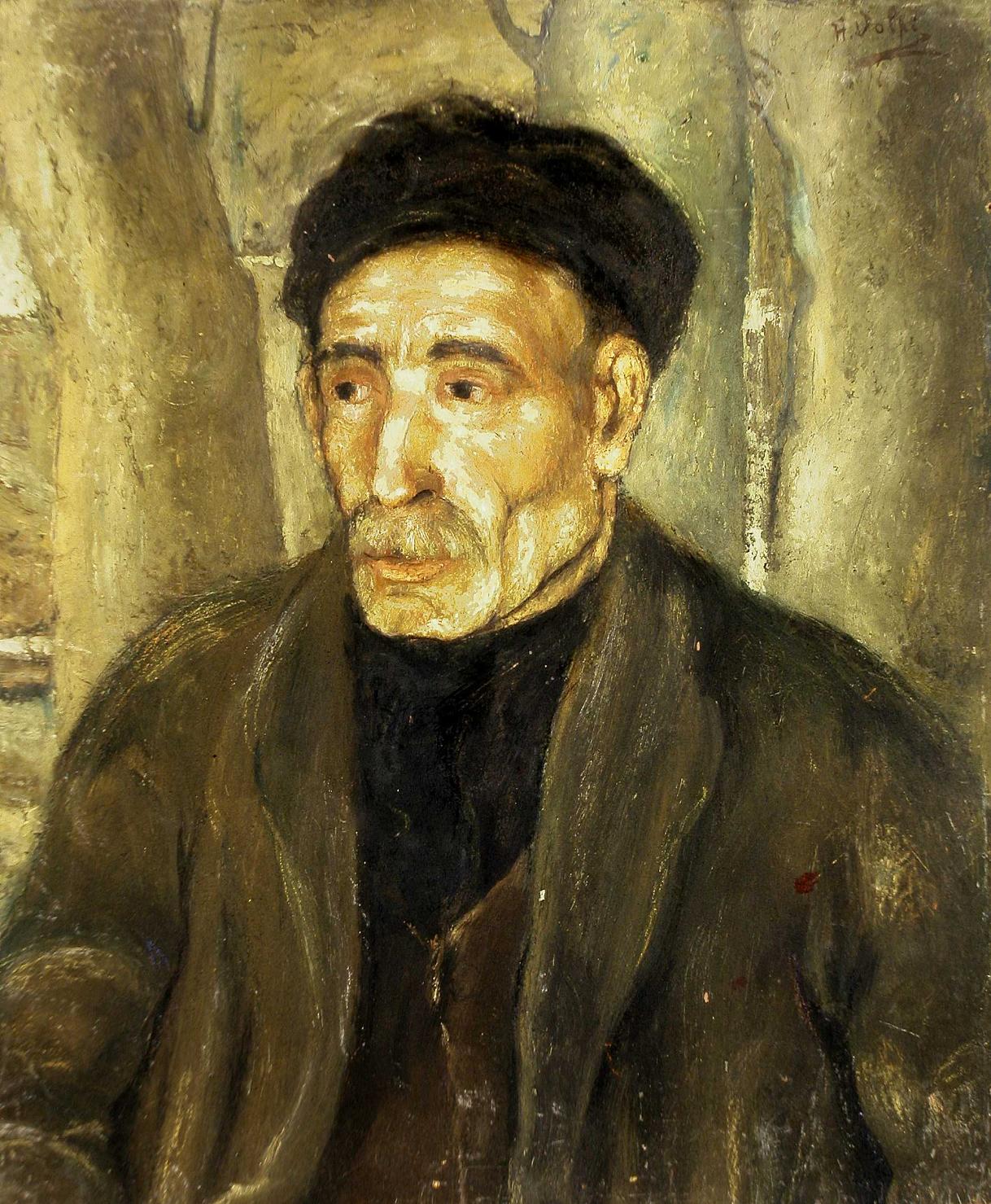 Ritratto del padre, ritratto del padre (dipinto, opera isolata) - ambito italiano (sec. XX)
