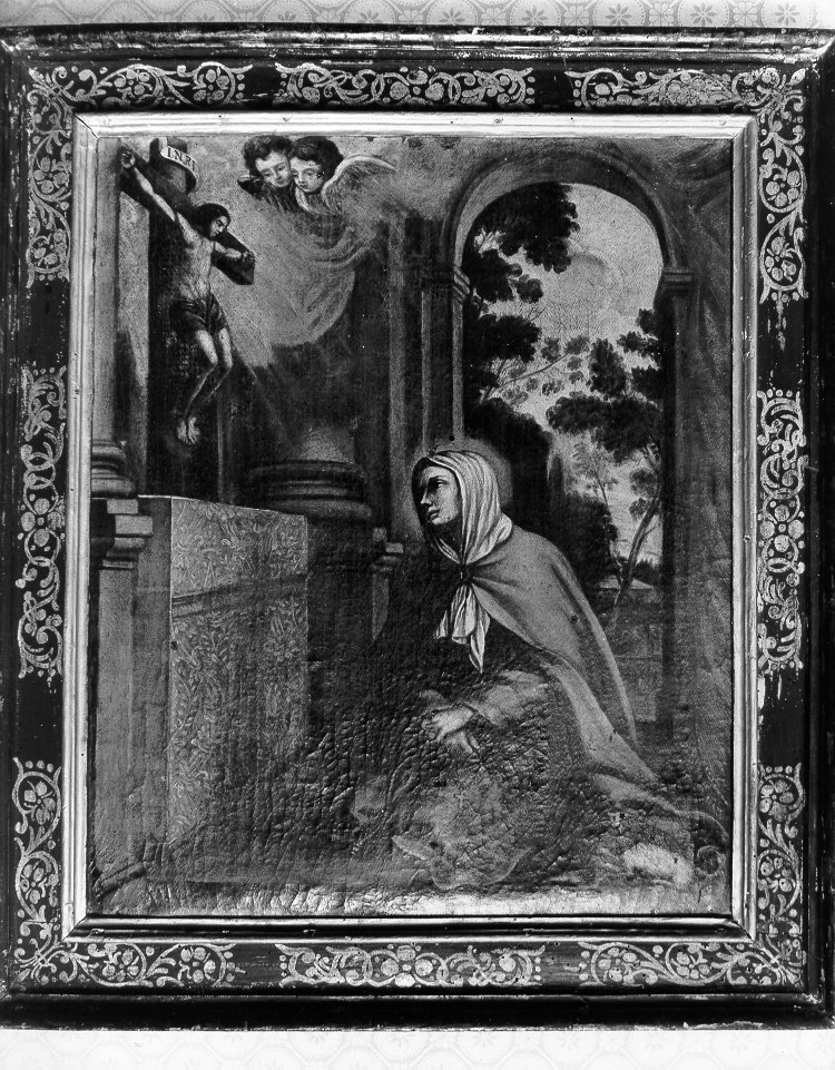 Santa inginocchiata (dipinto) - ambito toscano (sec. XVIII)