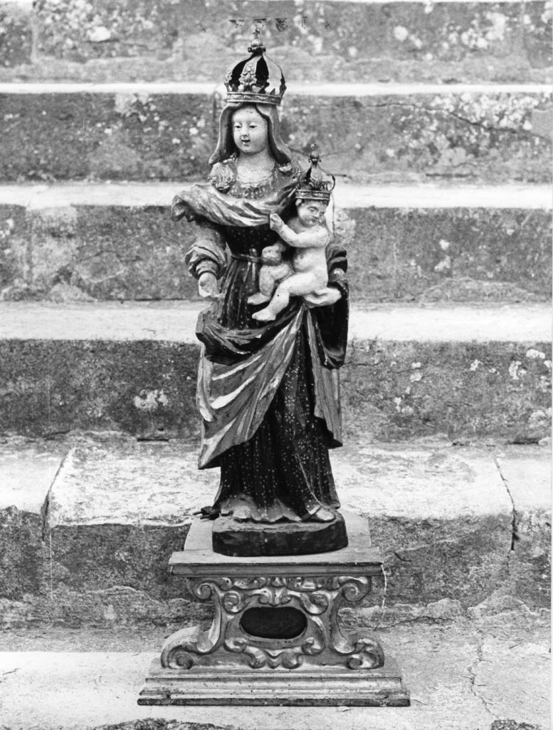 Madonna con Bambino (reliquiario - a statua) - bottega italiana (sec. XVIII)