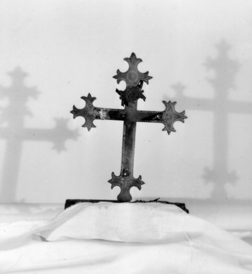 croce d'altare - bottega italiana (sec. XVI)