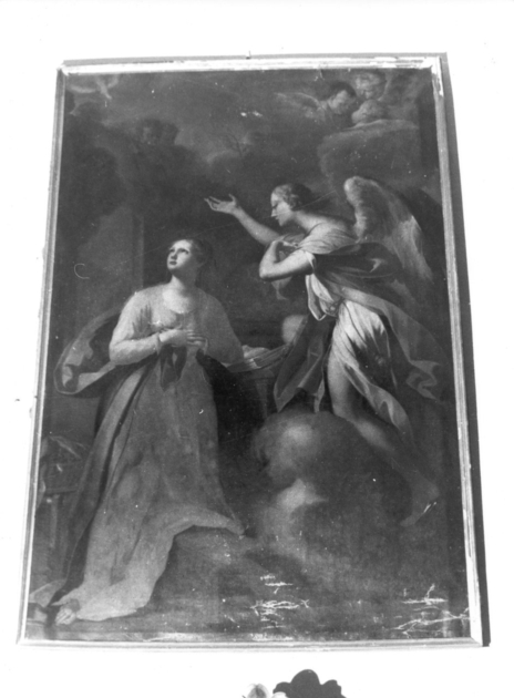 ANNUNCIAZIONE (dipinto) di Luchi Giuseppe Antonio detto Diecimino (sec. XVIII)