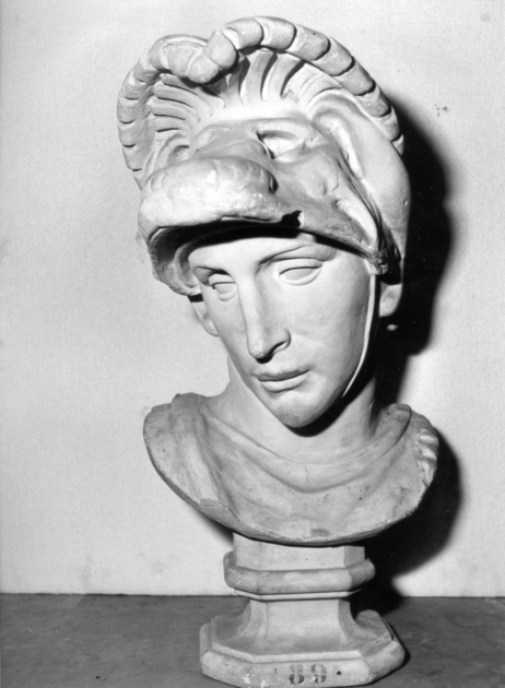 TESTA DI LORENZO DEI MEDICI (scultura) - ambito italiano (fine/inizio secc. XIX/ XX)