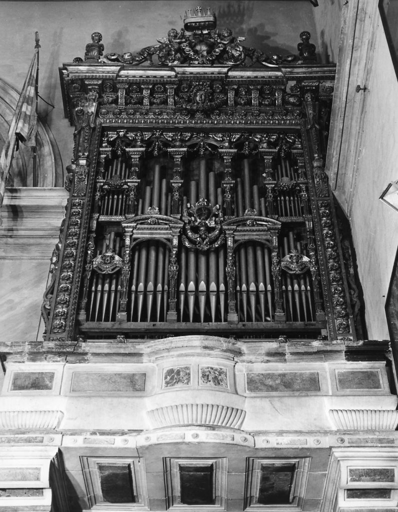 tribuna d'organo di Vasari Giorgio, Fancelli Giovanni Paolo (sec. XVI)
