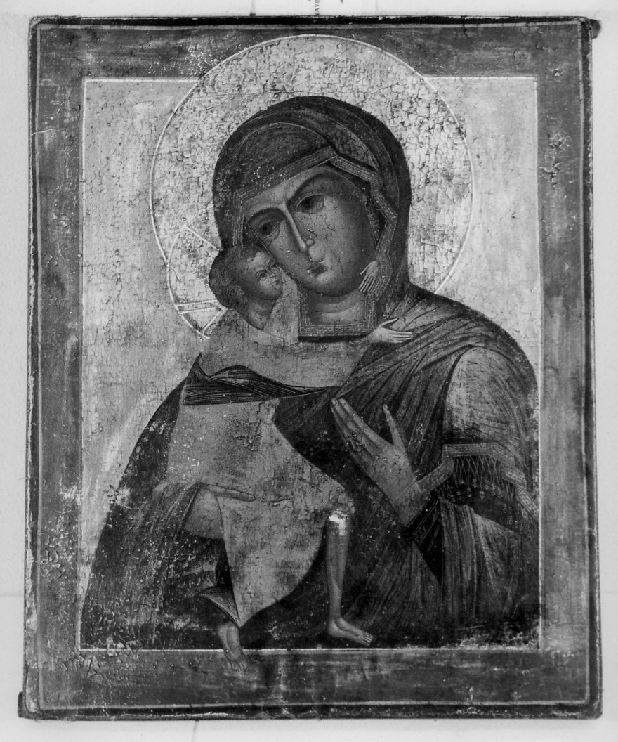 Madre di Dio Feodorovskaia, Madonna con Bambino (icona) - ambito russo (sec. XVIII)