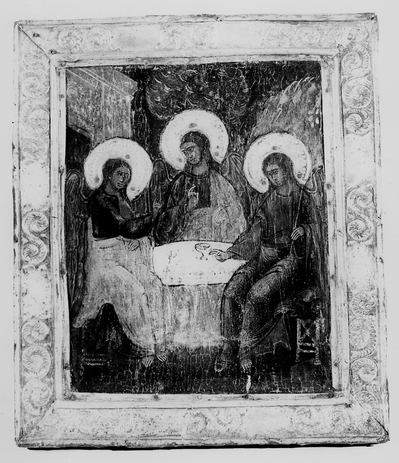 Trinità (icona) - ambito russo (sec. XVIII)