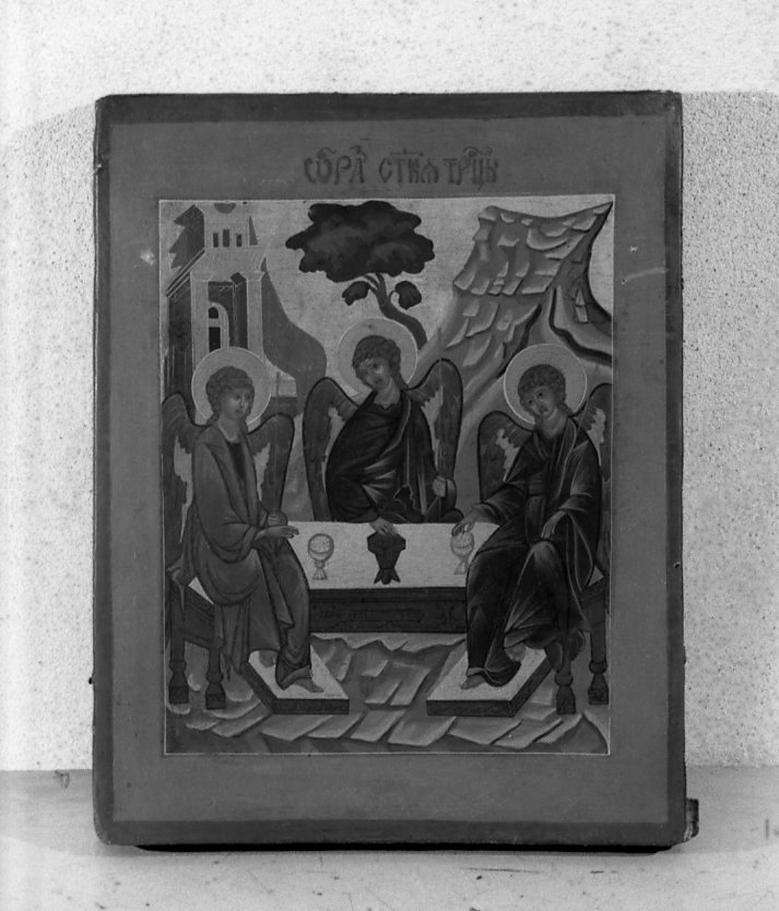 Trinità (icona) - ambito russo (sec. XX)