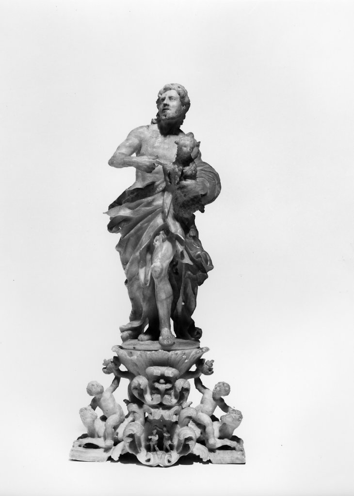 S. Giovanni Battista (statuetta) - bottega volterrana (sec. XVIII)