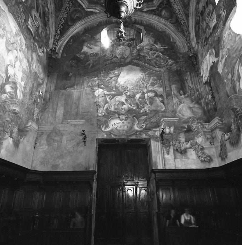 caduta della manna (dipinto, complesso decorativo) di Guidi Rinaldo, Guidi Paolo Antonio, Rolli Giuseppe Maria (sec. XVIII)