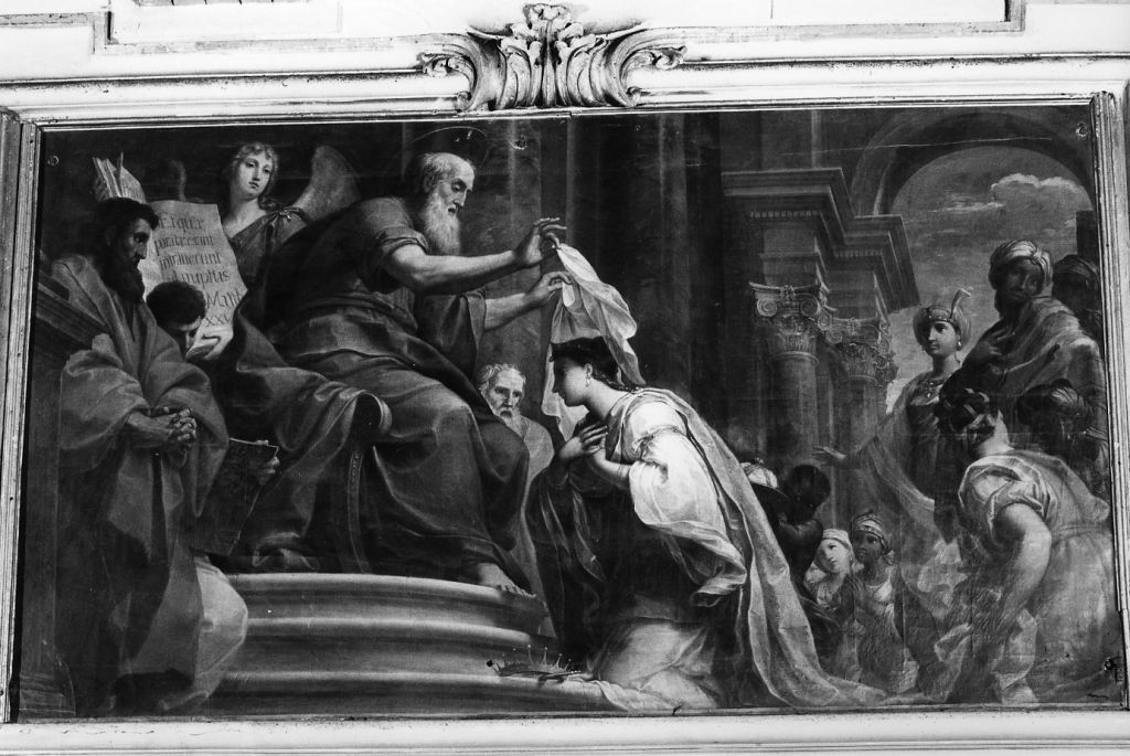 San Matteo che consacra figlia del re etiope (dipinto) di Zoboli Giacomo (prima metà sec. XVIII)